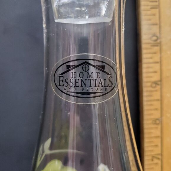 Vintage Home Essentials Hand Painted Grapes Glass Decanter and Wine Glass Set - Picture 4 of 12